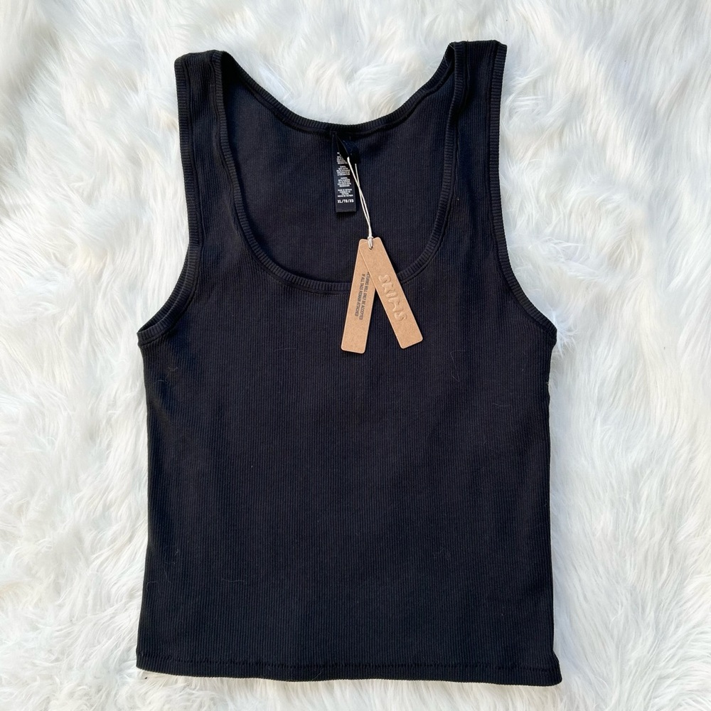 🖤SKIMS Cotton Rib Tank XL AP-TNK-0038